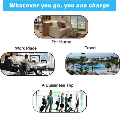 USB Wall Charger,4-Pack 2.1A Dual Port USB Cube Power Adapter Wall Charger Plug Charging Block Cube for Phone 8/7/6 Plus/X, Pad, Samsung Galaxy S5 S6 S7 Edge,Lg, Android (White)