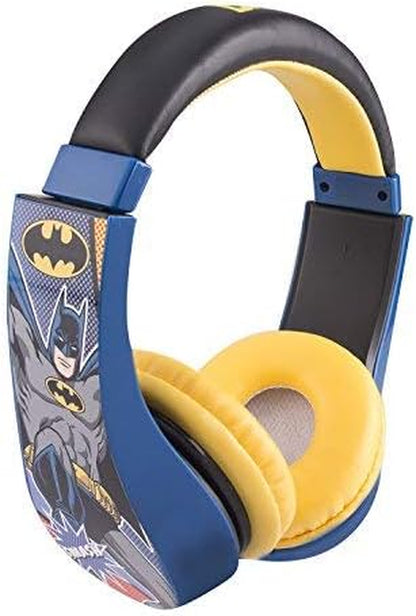 Kids Safe over the Ear Headphones, Volume Limiter for Developing Ears, 3.5MM Stereo Jack, Recommended for Ages 3-9